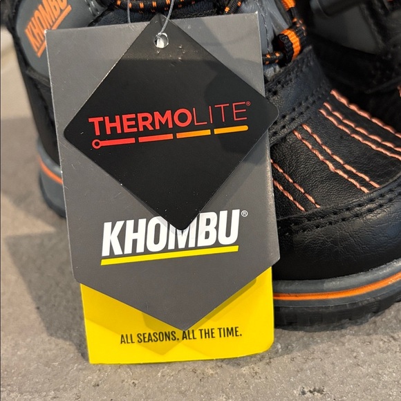 Khombu Elfin Thermolite insulated,waterproof upper,bungee lace,fleece lined,snow - Picture 11 of 12